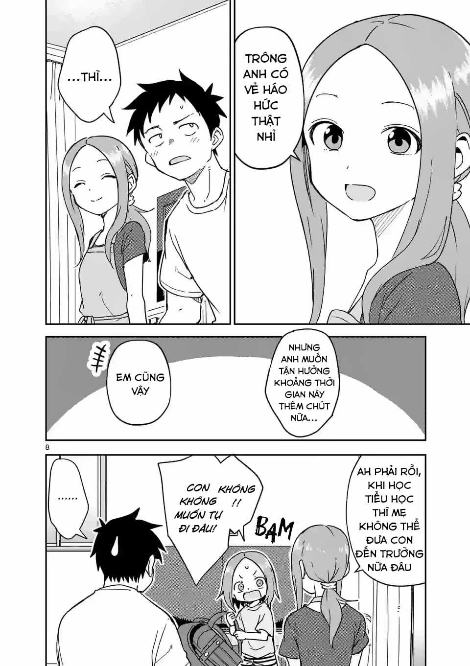 Karakai Jouzu no (Moto) Takagi-san Chapter 292 trang 8