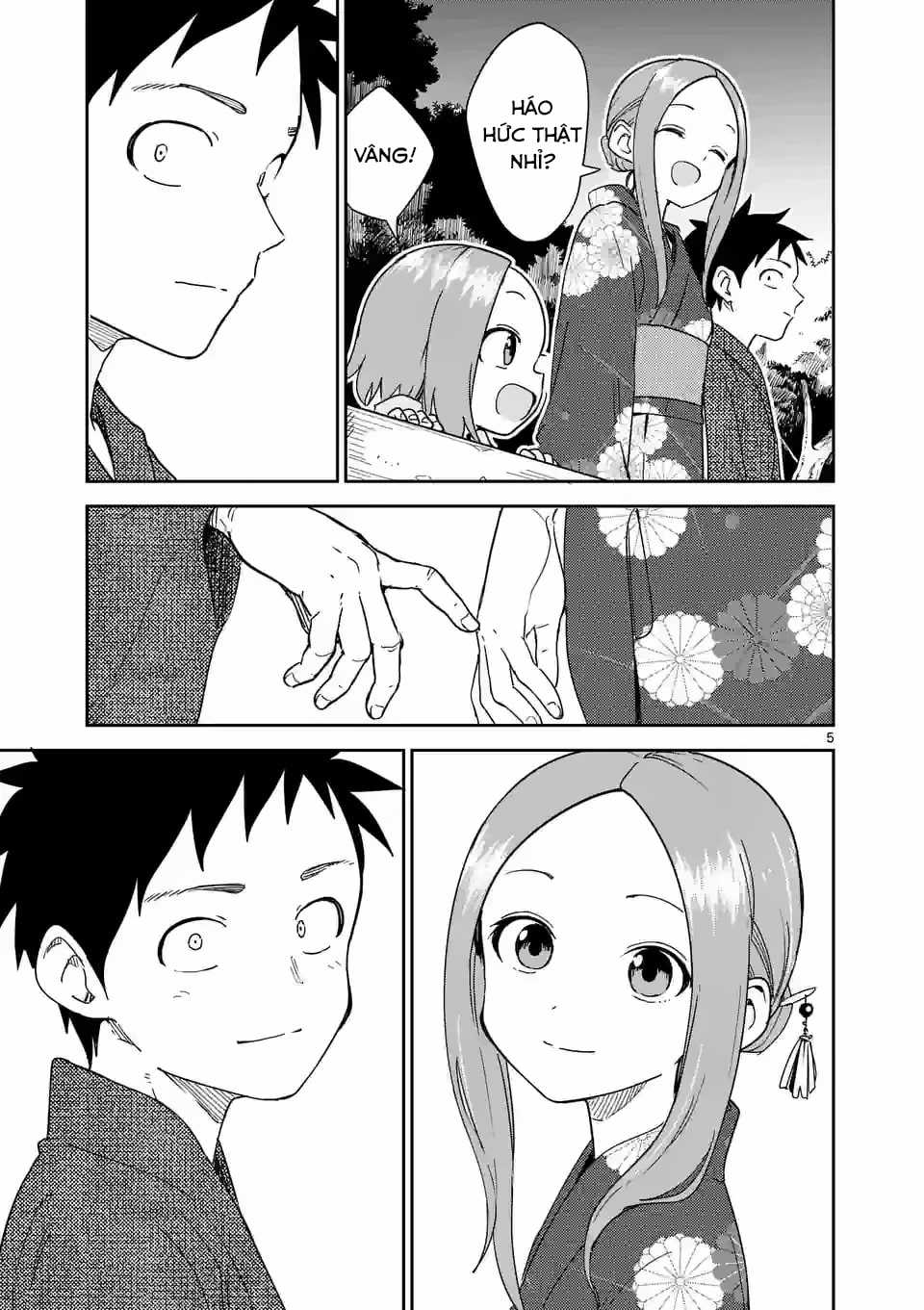 Karakai Jouzu no (Moto) Takagi-san Chapter 295 trang 5
