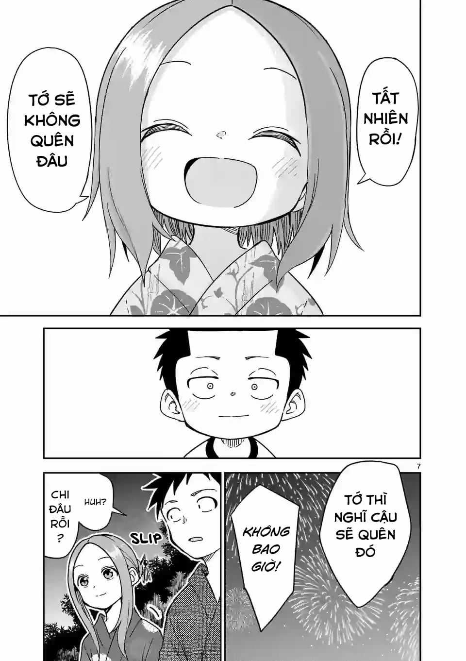 Karakai Jouzu no (Moto) Takagi-san Chapter 296 trang 7