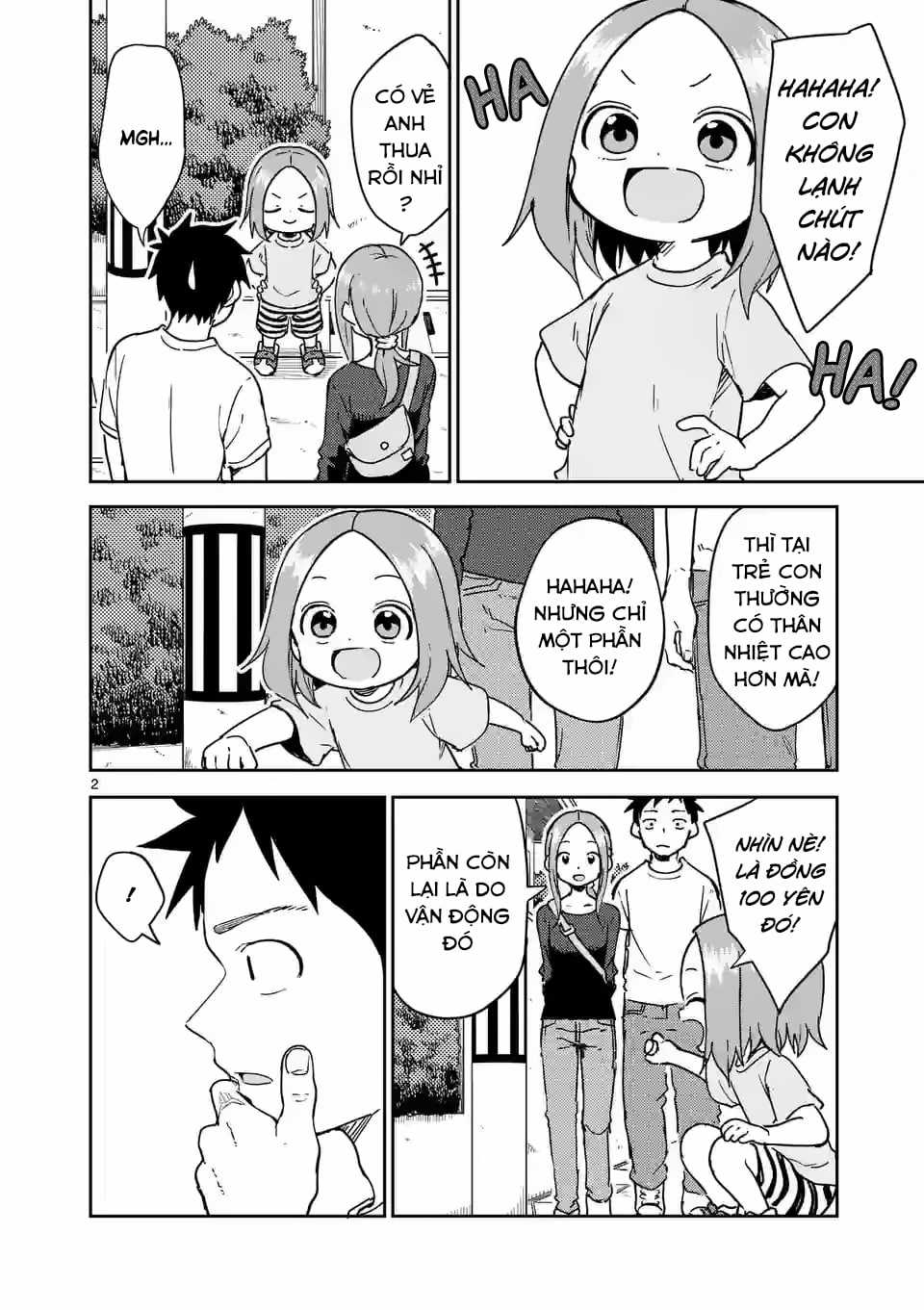 Karakai Jouzu no (Moto) Takagi-san Chapter 297 trang 2