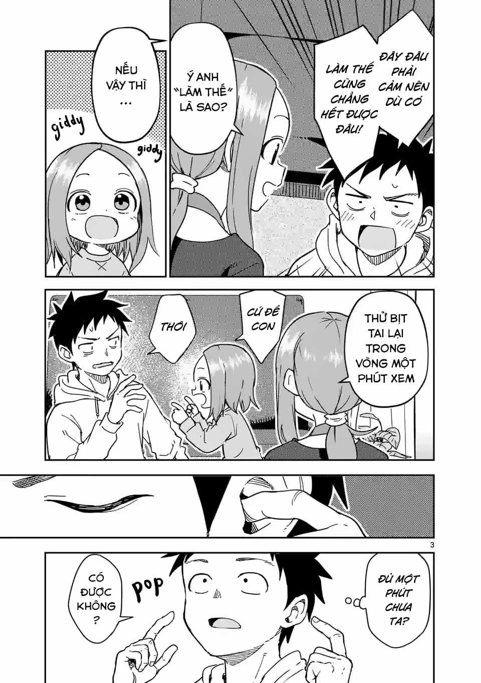 Karakai Jouzu no (Moto) Takagi-san Chapter 298 trang 3