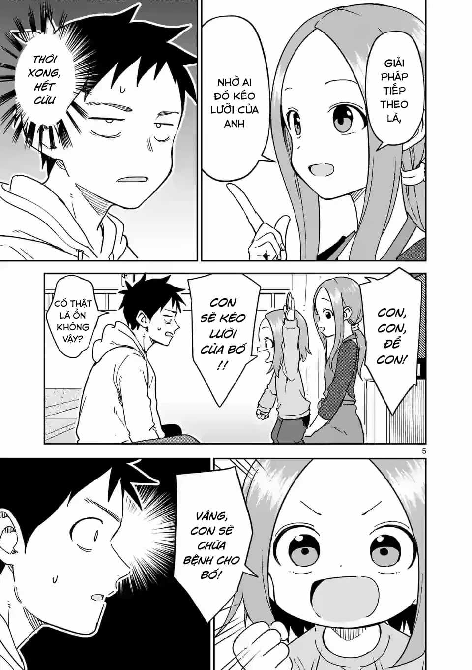 Karakai Jouzu no (Moto) Takagi-san Chapter 298 trang 5