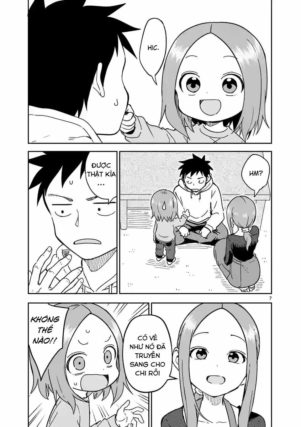 Karakai Jouzu no (Moto) Takagi-san Chapter 298 trang 7