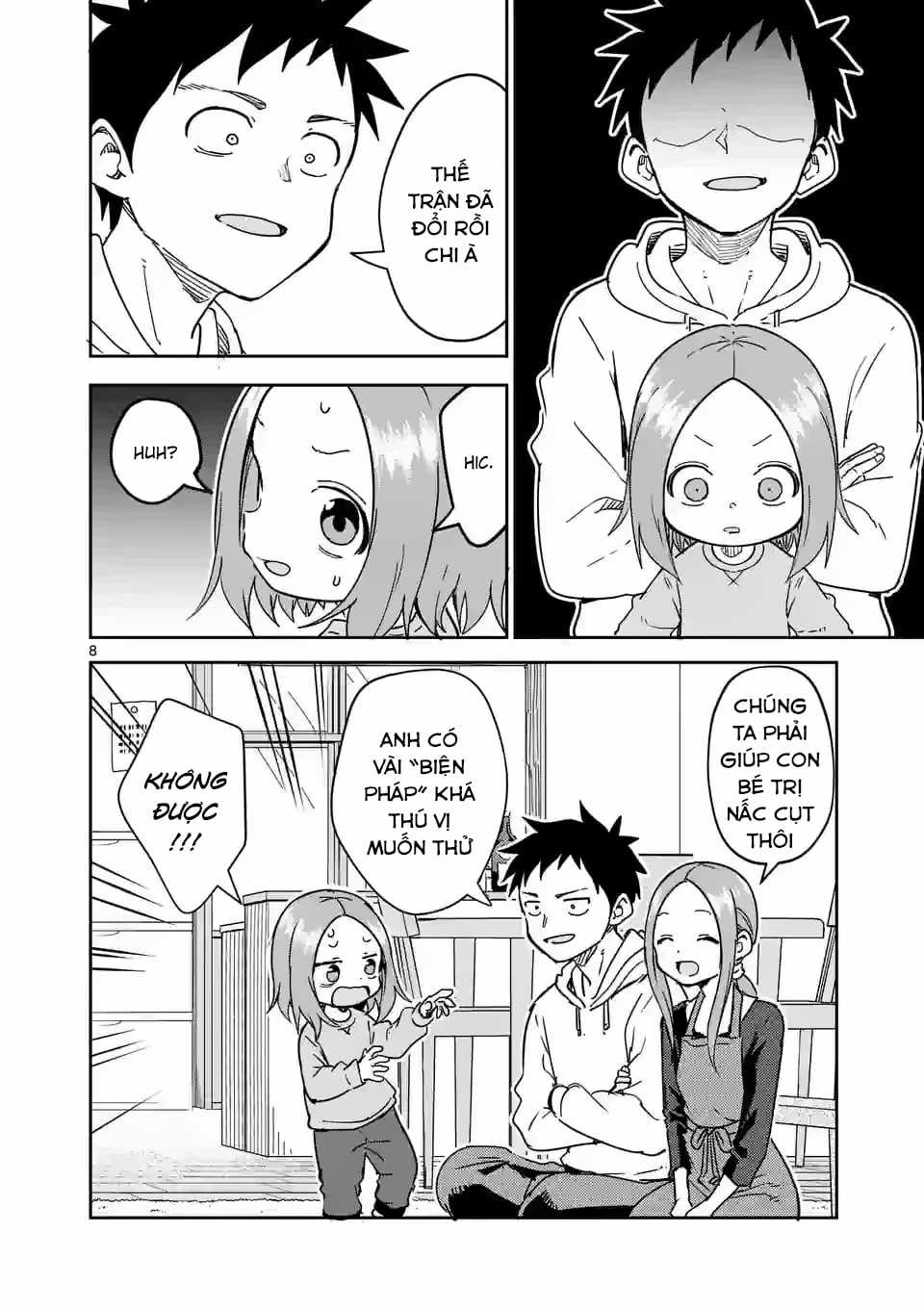 Karakai Jouzu no (Moto) Takagi-san Chapter 298 trang 8