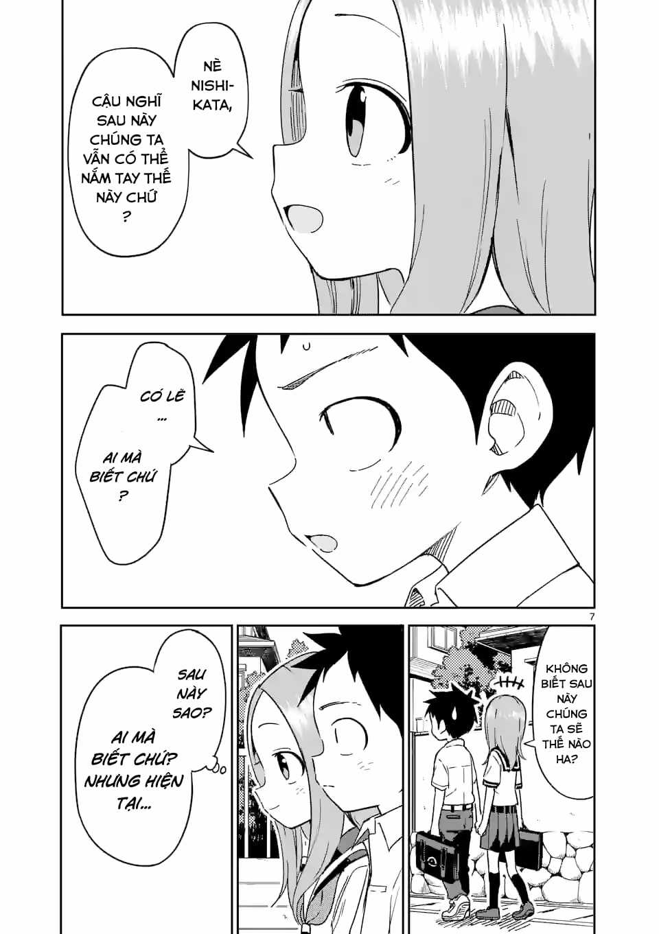 Karakai Jouzu no (Moto) Takagi-san Chapter 299 trang 7