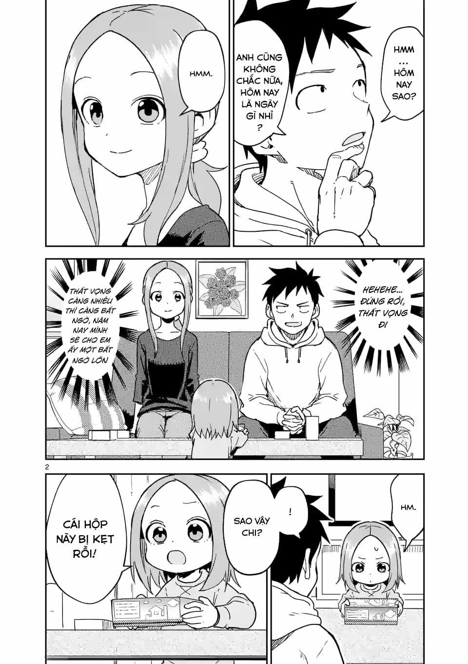 Karakai Jouzu no (Moto) Takagi-san Chapter 301 trang 2
