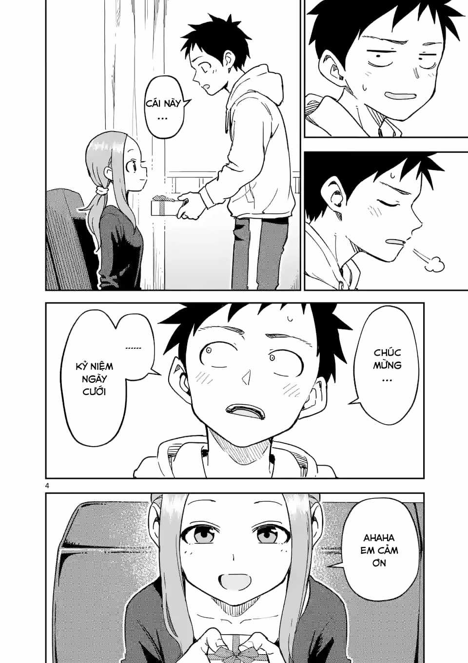 Karakai Jouzu no (Moto) Takagi-san Chapter 301 trang 4