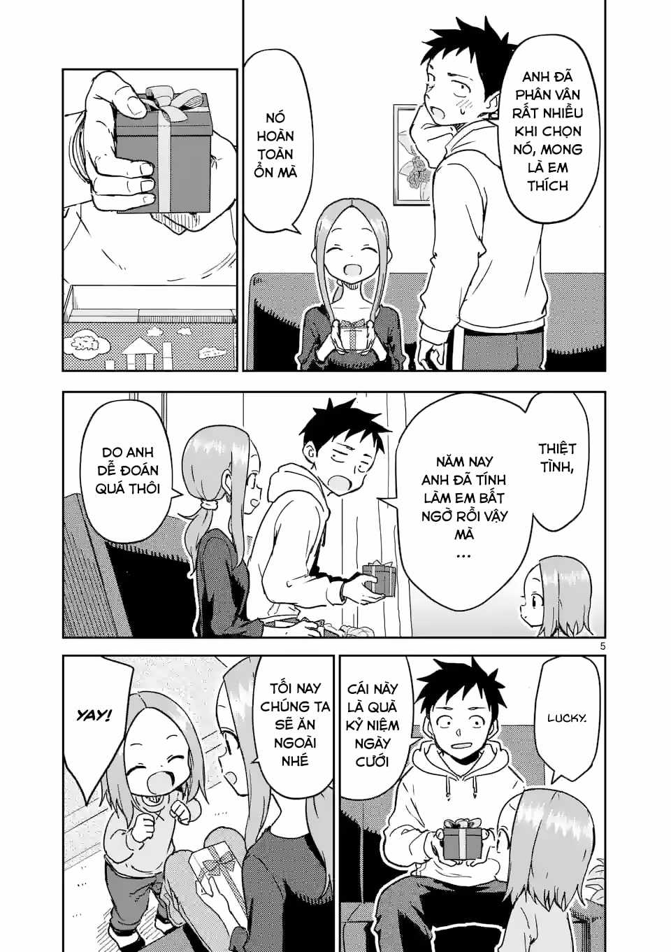 Karakai Jouzu no (Moto) Takagi-san Chapter 301 trang 5