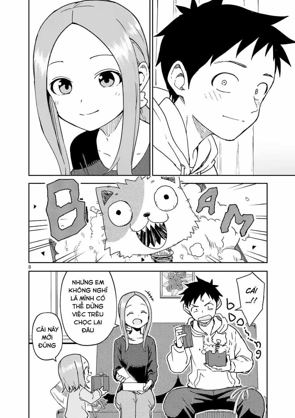 Karakai Jouzu no (Moto) Takagi-san Chapter 301 trang 8