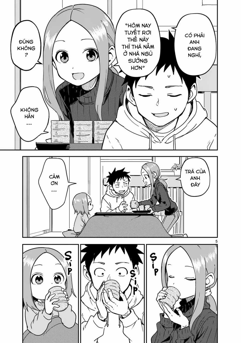 Karakai Jouzu no (Moto) Takagi-san Chapter 303 trang 5