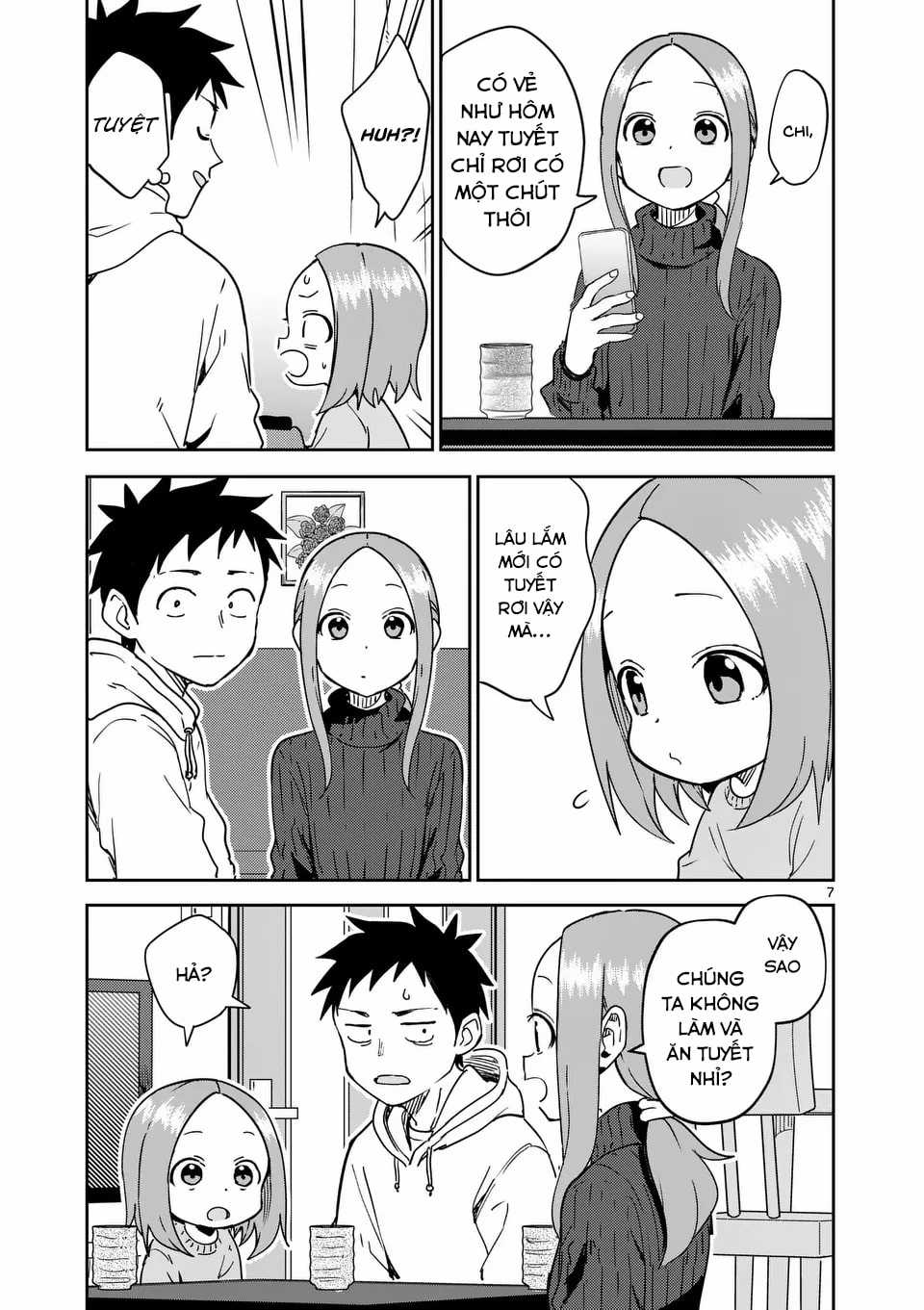 Karakai Jouzu no (Moto) Takagi-san Chapter 303 trang 7