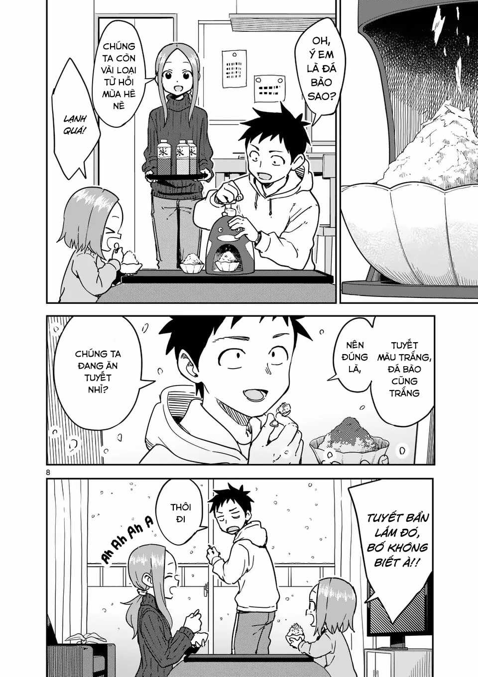 Karakai Jouzu no (Moto) Takagi-san Chapter 303 trang 8