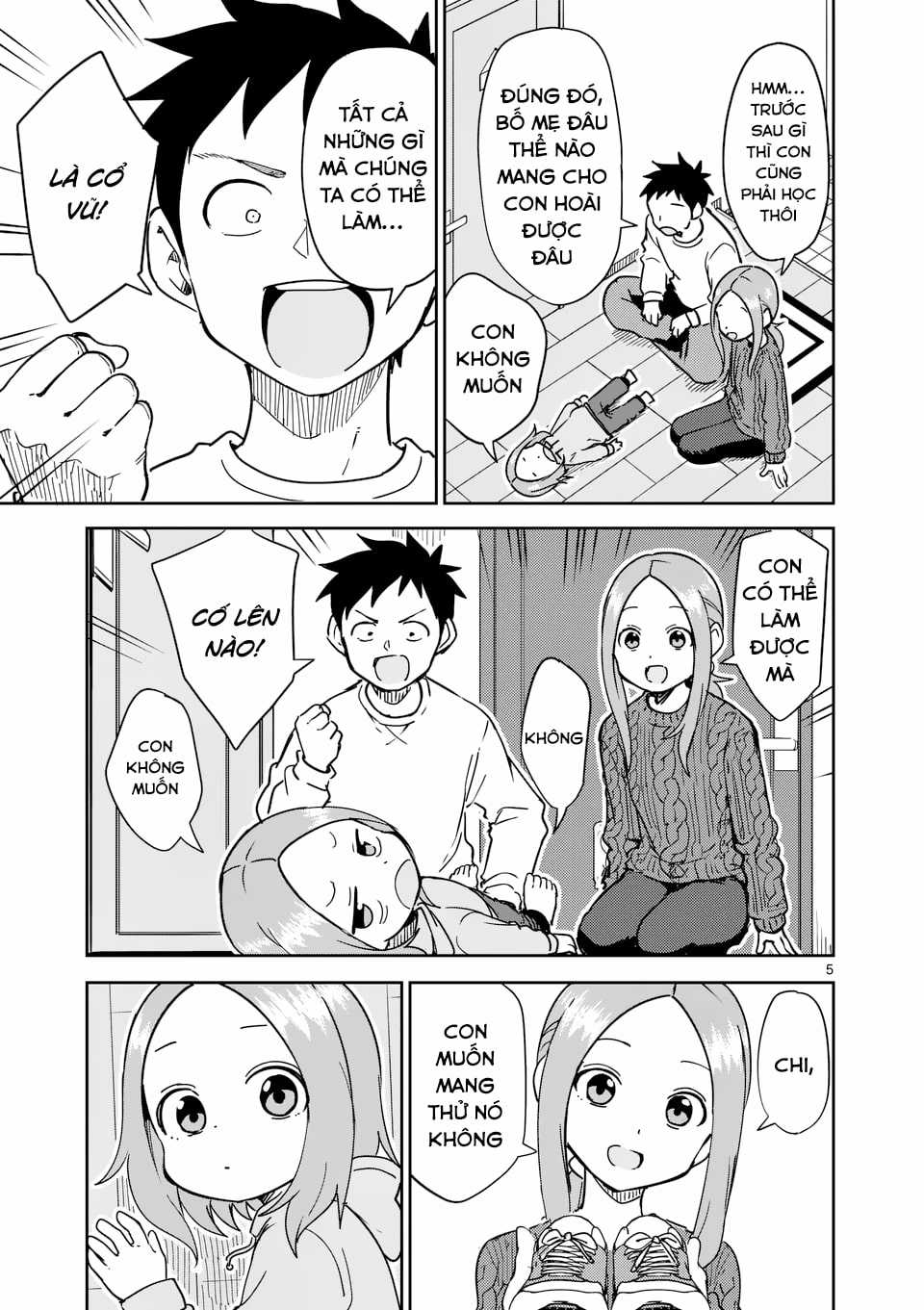 Karakai Jouzu no (Moto) Takagi-san Chapter 304 trang 5