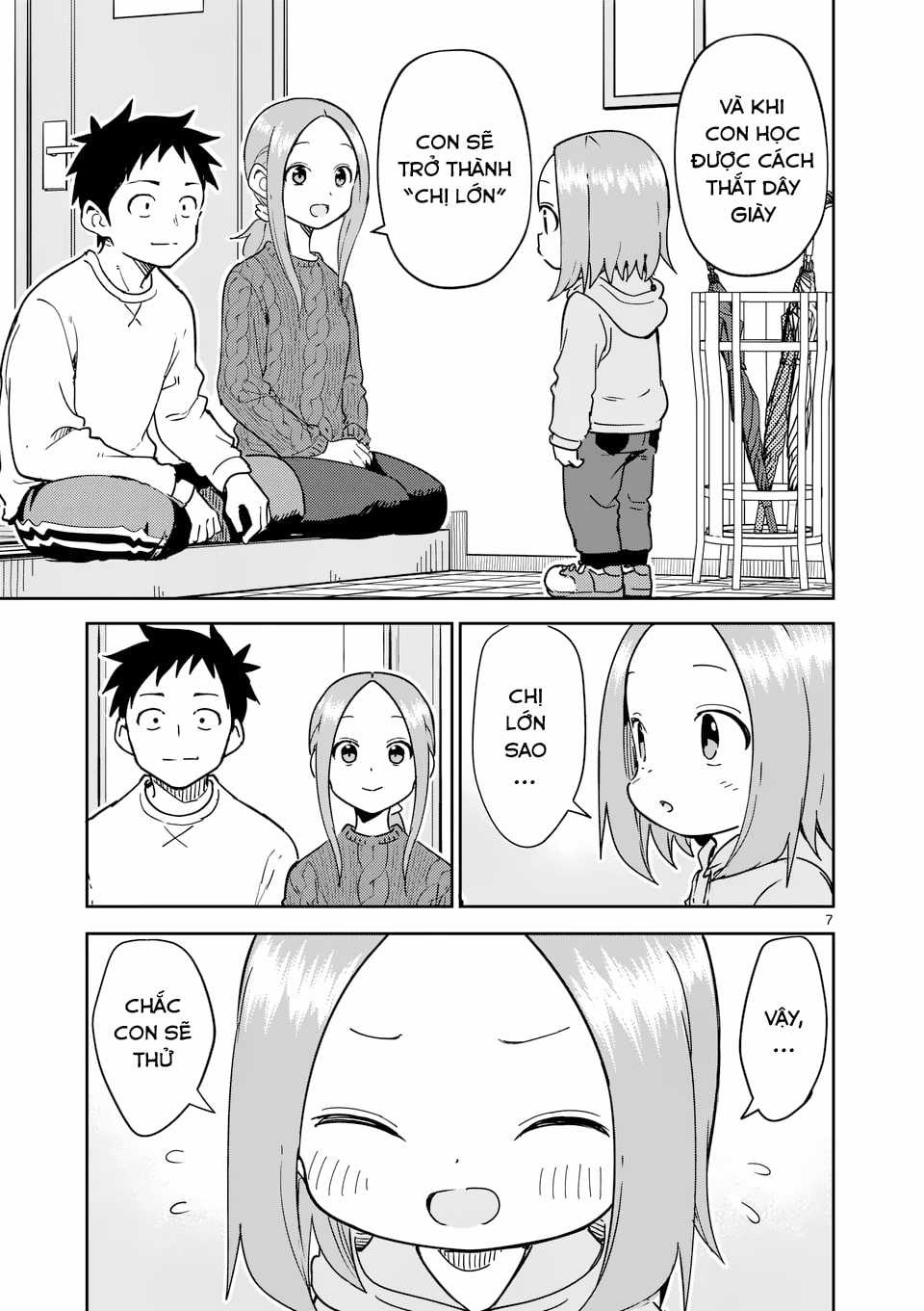 Karakai Jouzu no (Moto) Takagi-san Chapter 304 trang 7