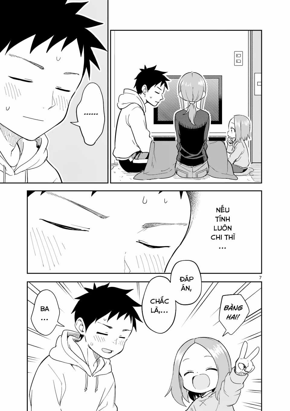 Karakai Jouzu no (Moto) Takagi-san Chapter 305 trang 7