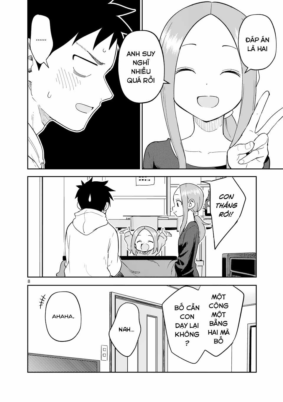 Karakai Jouzu no (Moto) Takagi-san Chapter 305 trang 8