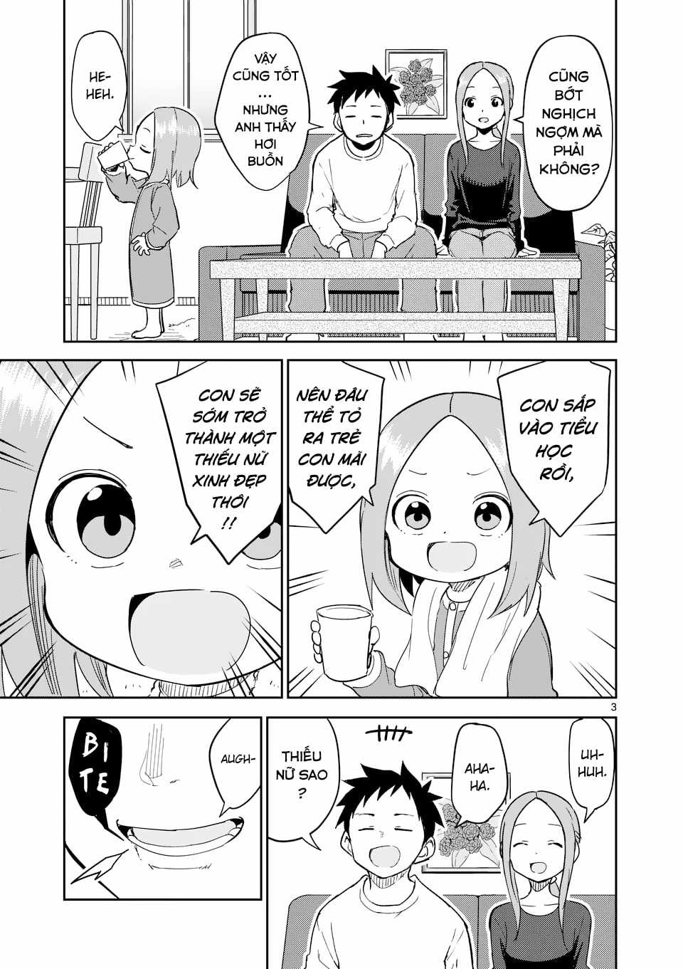 Karakai Jouzu no (Moto) Takagi-san Chapter 306 trang 3