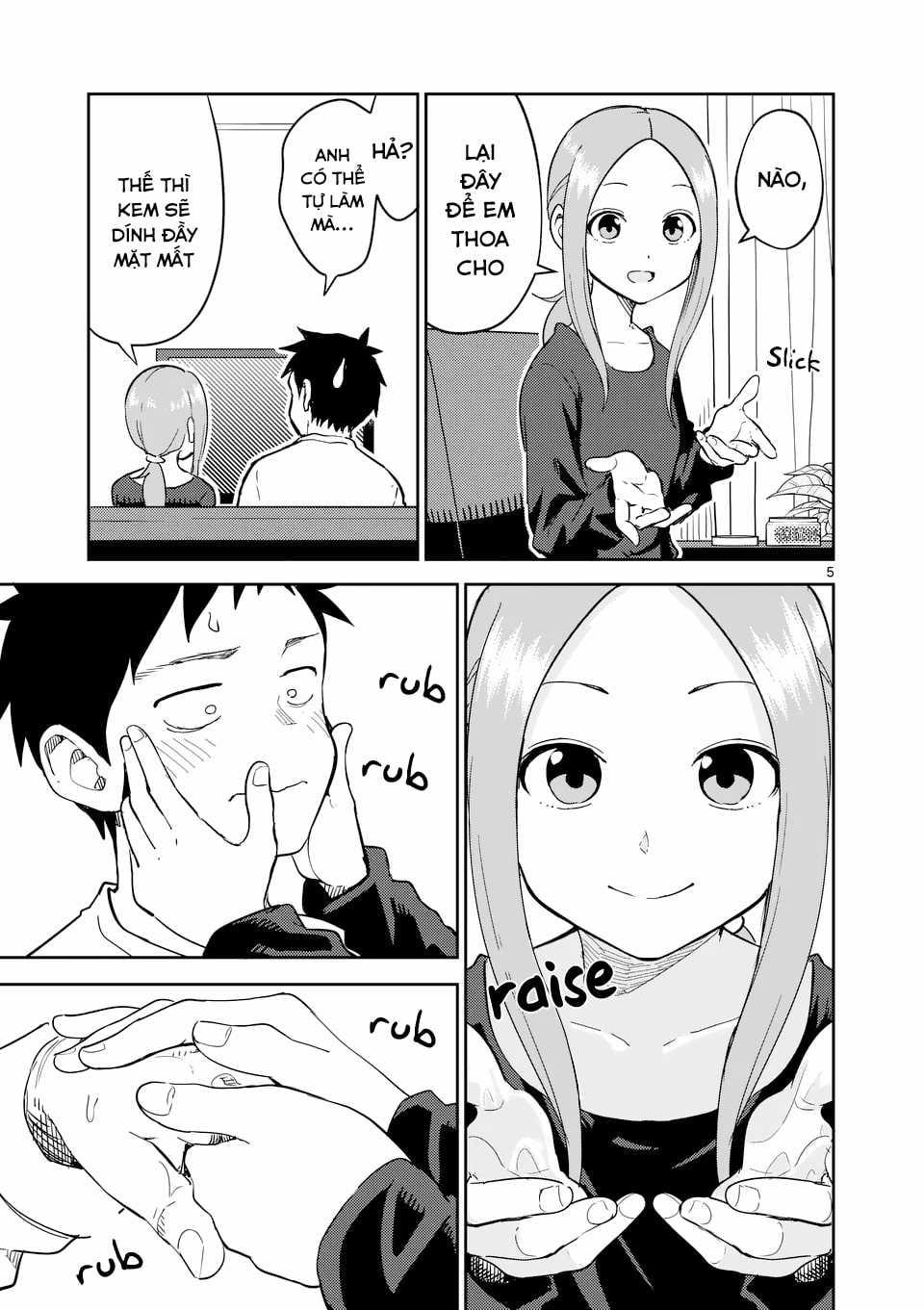 Karakai Jouzu no (Moto) Takagi-san Chapter 306 trang 5