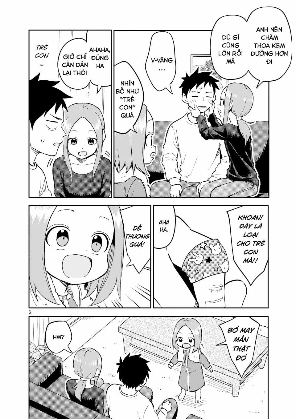 Karakai Jouzu no (Moto) Takagi-san Chapter 306 trang 6