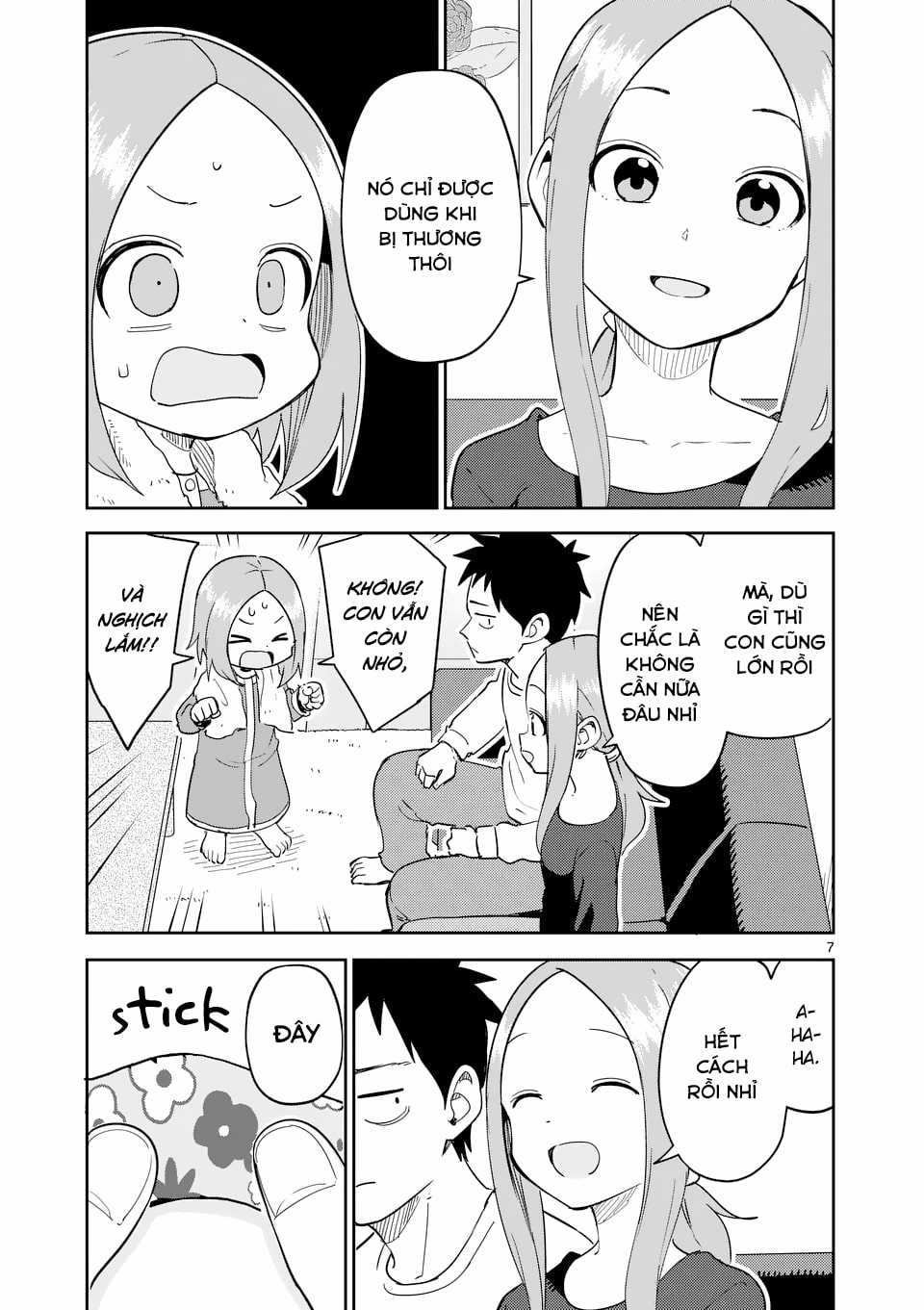 Karakai Jouzu no (Moto) Takagi-san Chapter 306 trang 7