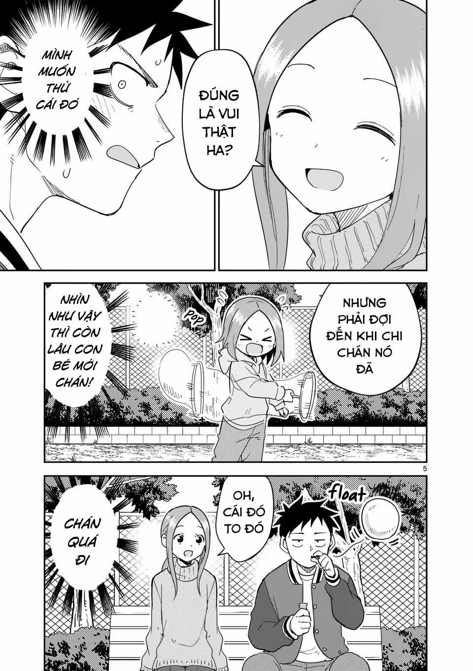 Karakai Jouzu no (Moto) Takagi-san Chapter 307 trang 5