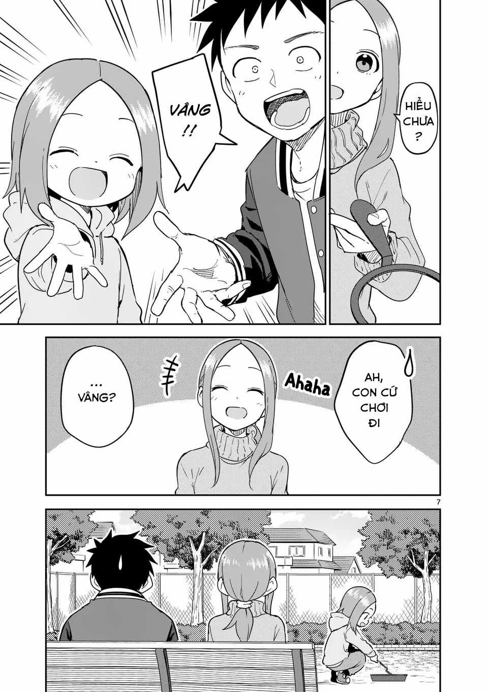 Karakai Jouzu no (Moto) Takagi-san Chapter 307 trang 7