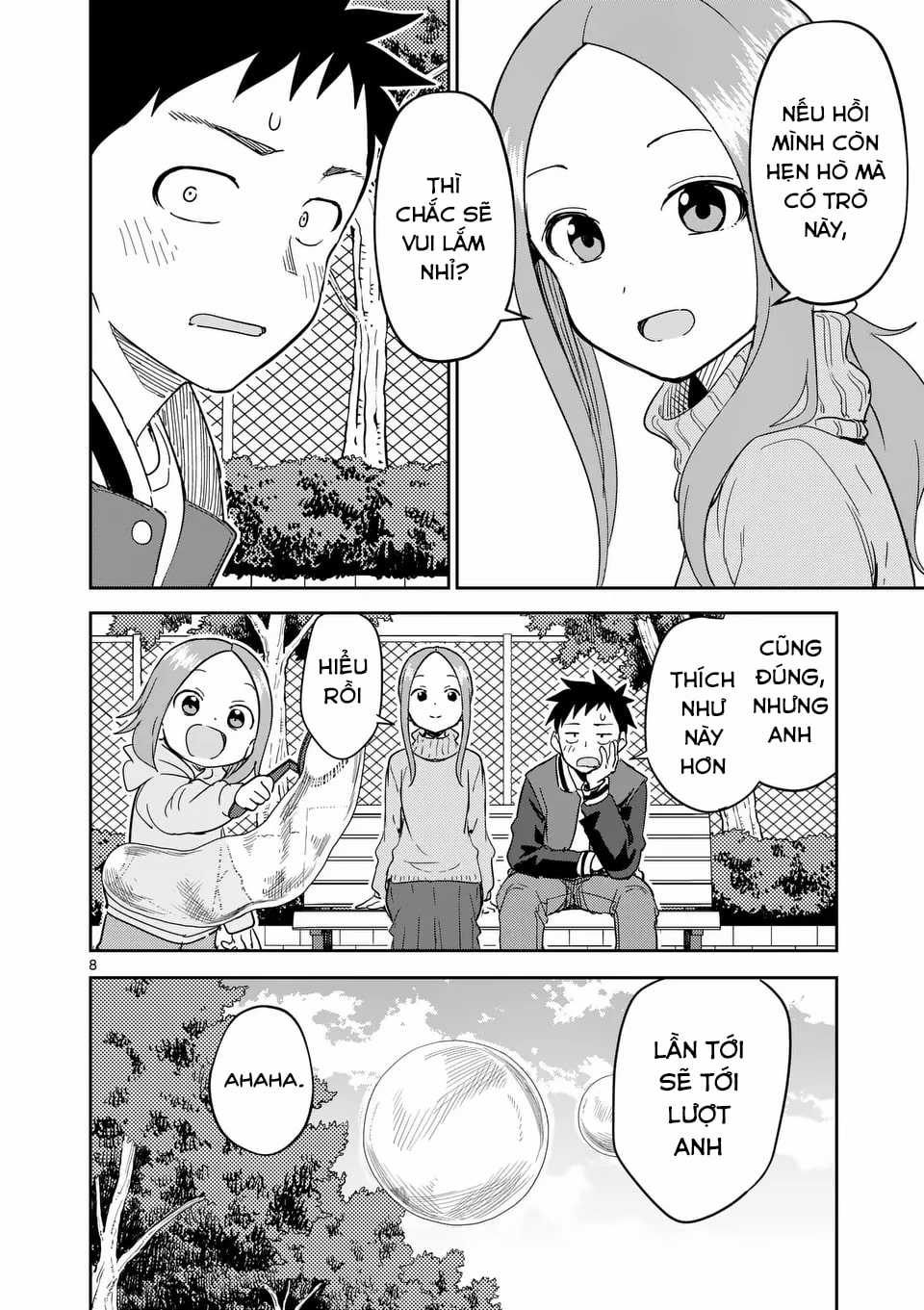 Karakai Jouzu no (Moto) Takagi-san Chapter 307 trang 8