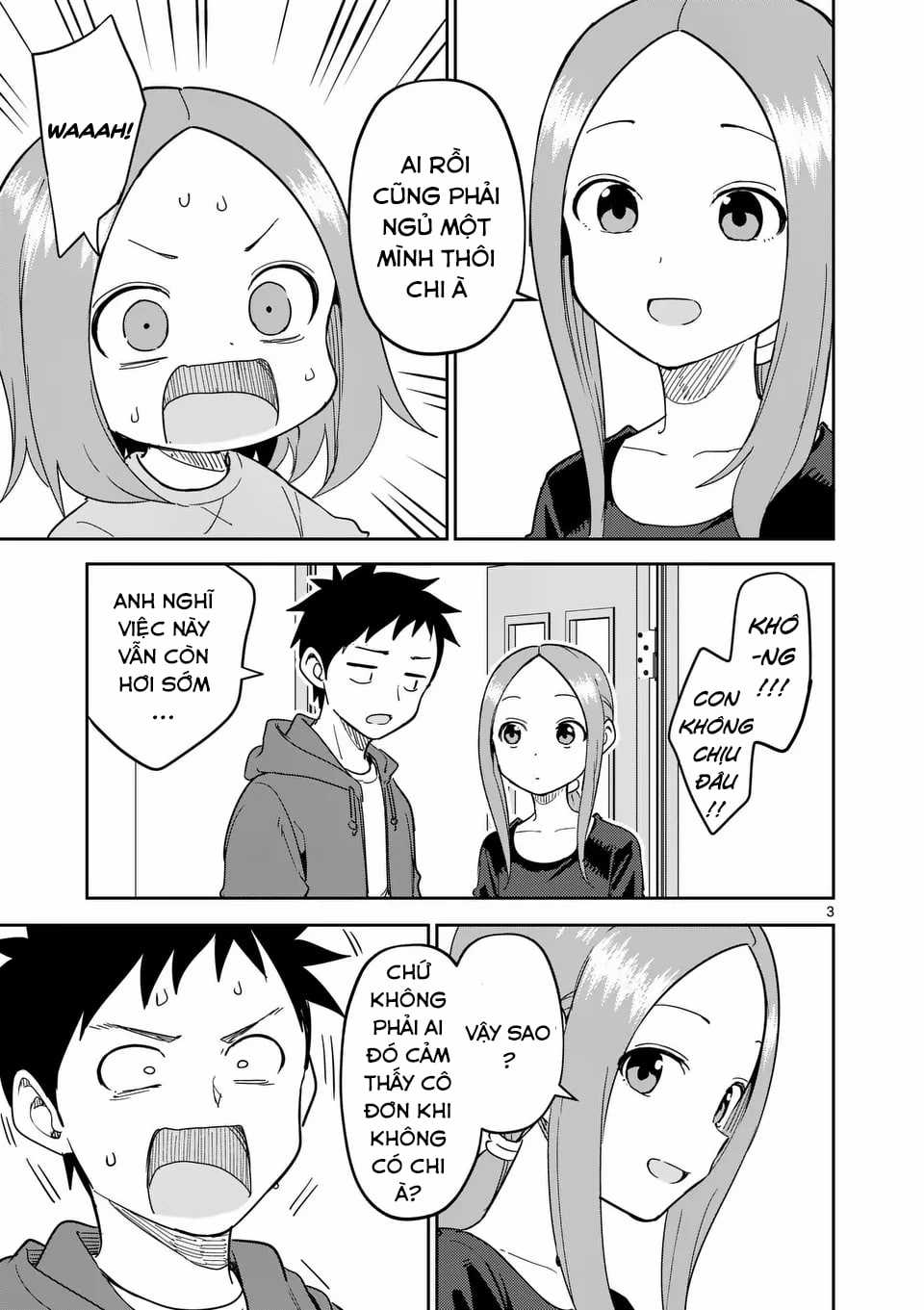 Karakai Jouzu no (Moto) Takagi-san Chapter 308 trang 3