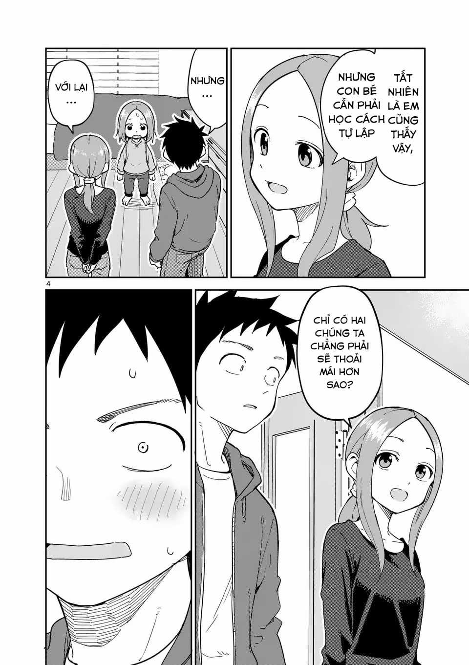 Karakai Jouzu no (Moto) Takagi-san Chapter 308 trang 4