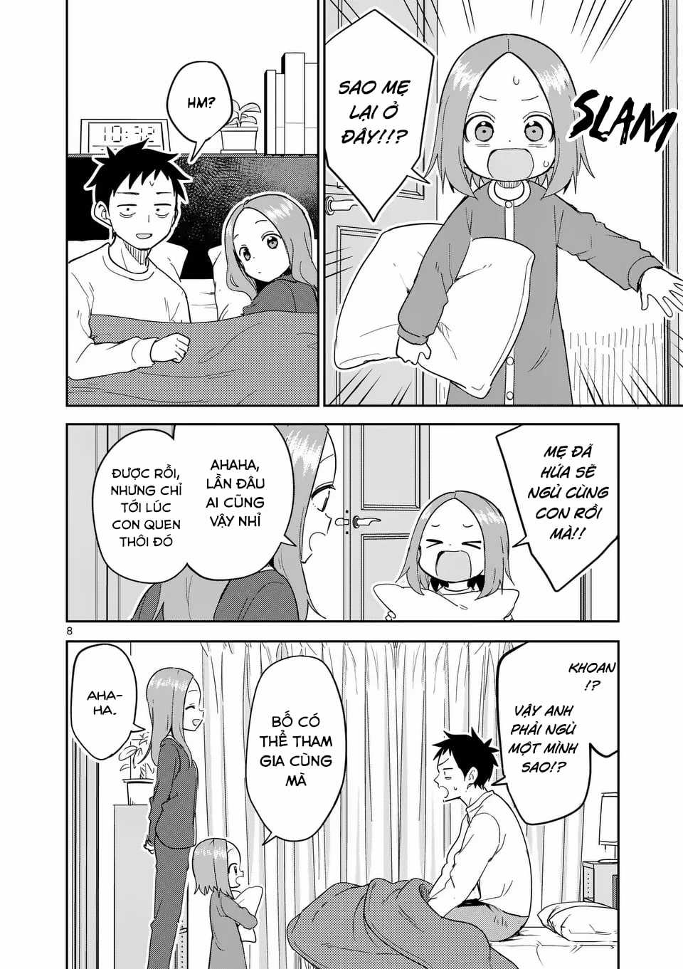 Karakai Jouzu no (Moto) Takagi-san Chapter 308 trang 8