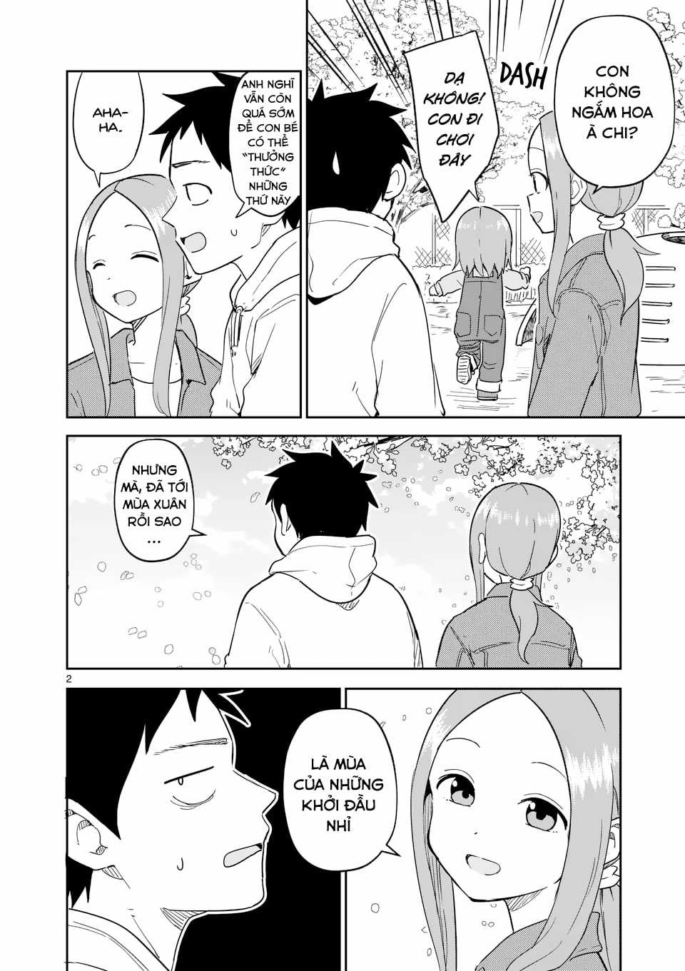 Karakai Jouzu no (Moto) Takagi-san Chapter 309 trang 2