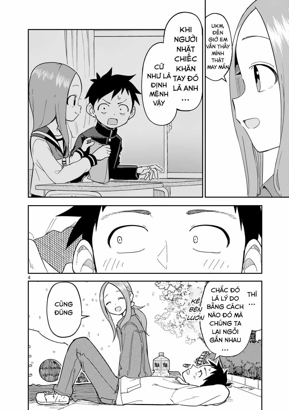 Karakai Jouzu no (Moto) Takagi-san Chapter 309 trang 4