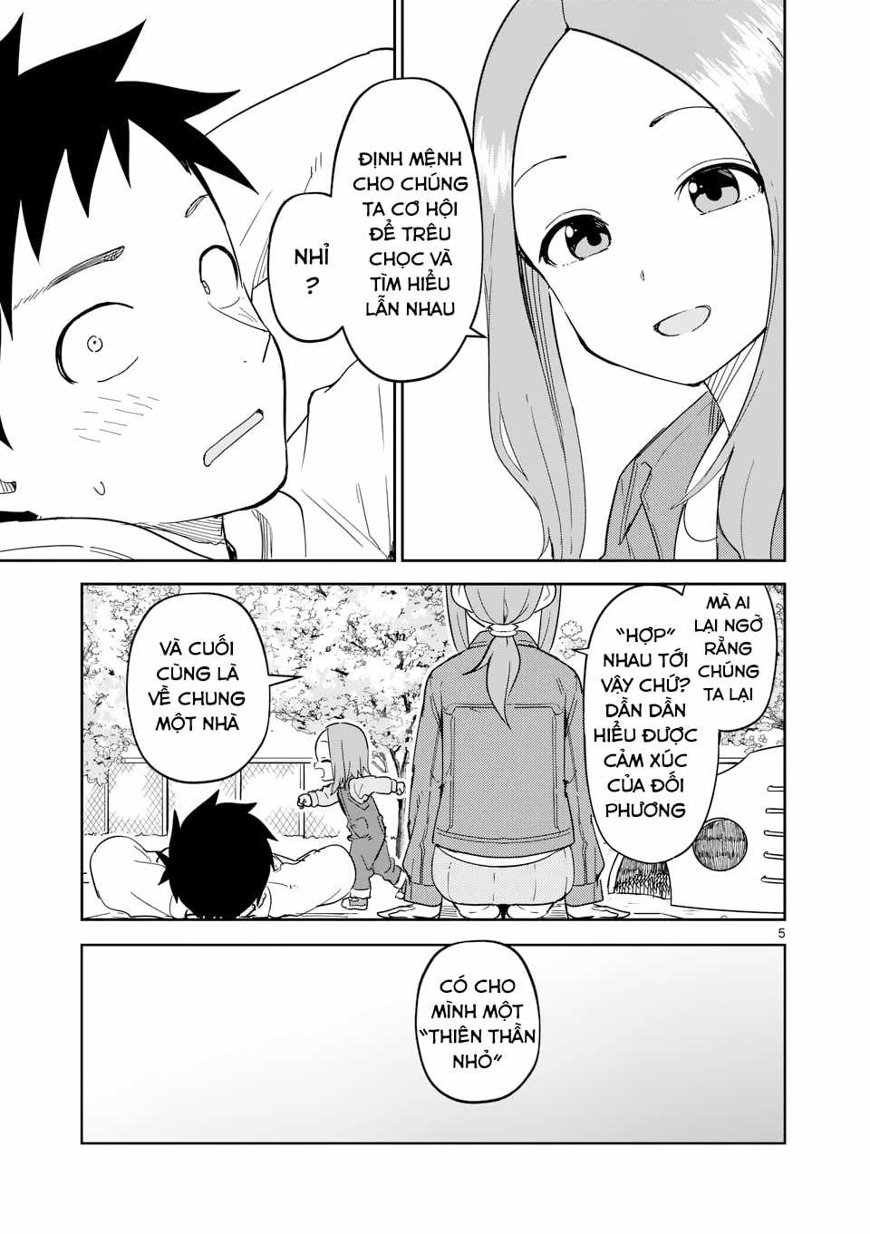 Karakai Jouzu no (Moto) Takagi-san Chapter 309 trang 5