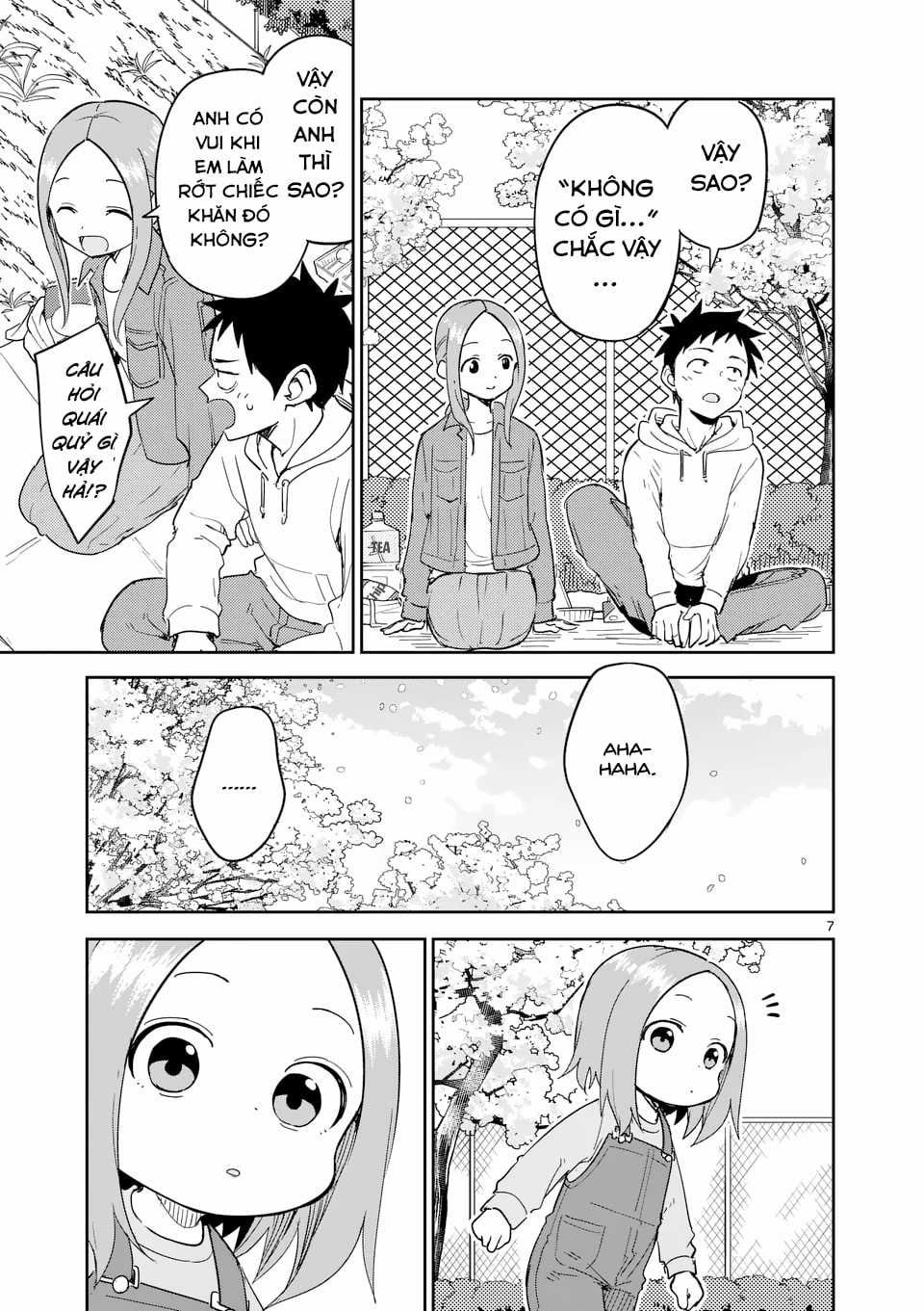 Karakai Jouzu no (Moto) Takagi-san Chapter 309 trang 7