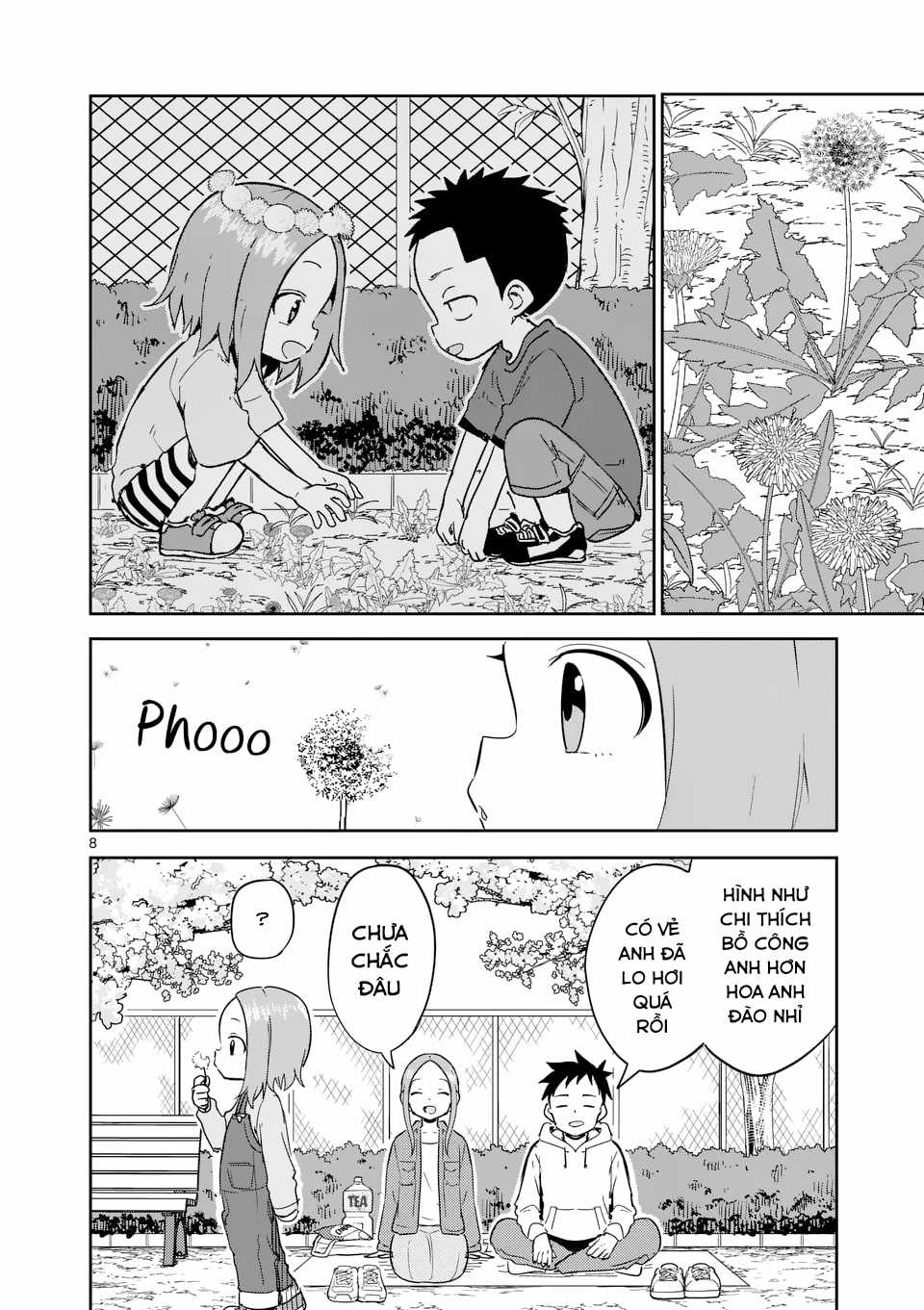 Karakai Jouzu no (Moto) Takagi-san Chapter 309 trang 8