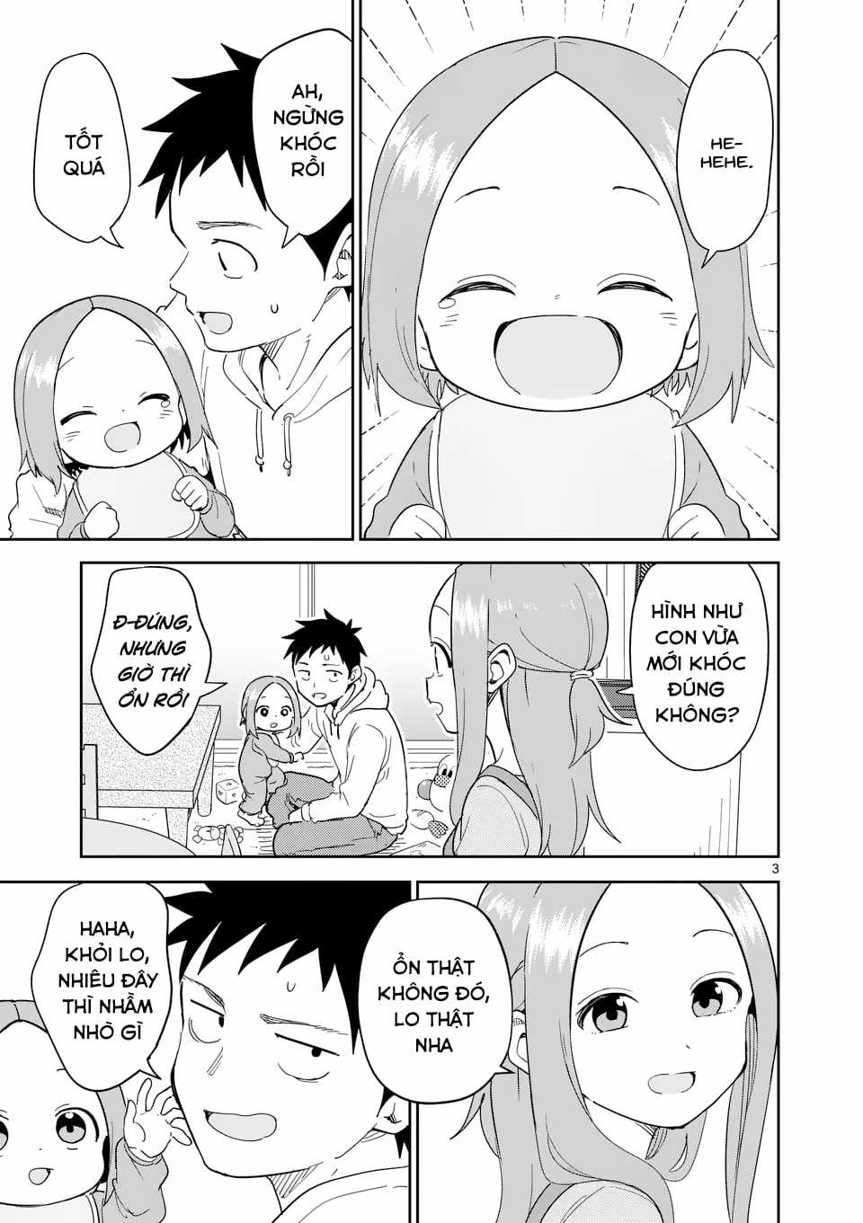 Karakai Jouzu no (Moto) Takagi-san Chapter 310 trang 3
