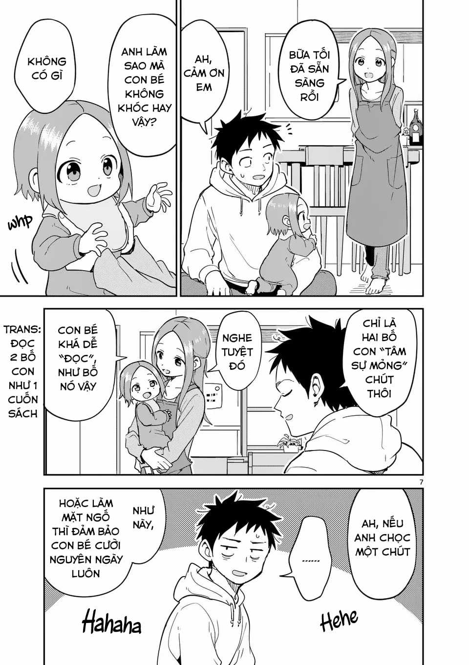 Karakai Jouzu no (Moto) Takagi-san Chapter 310 trang 7