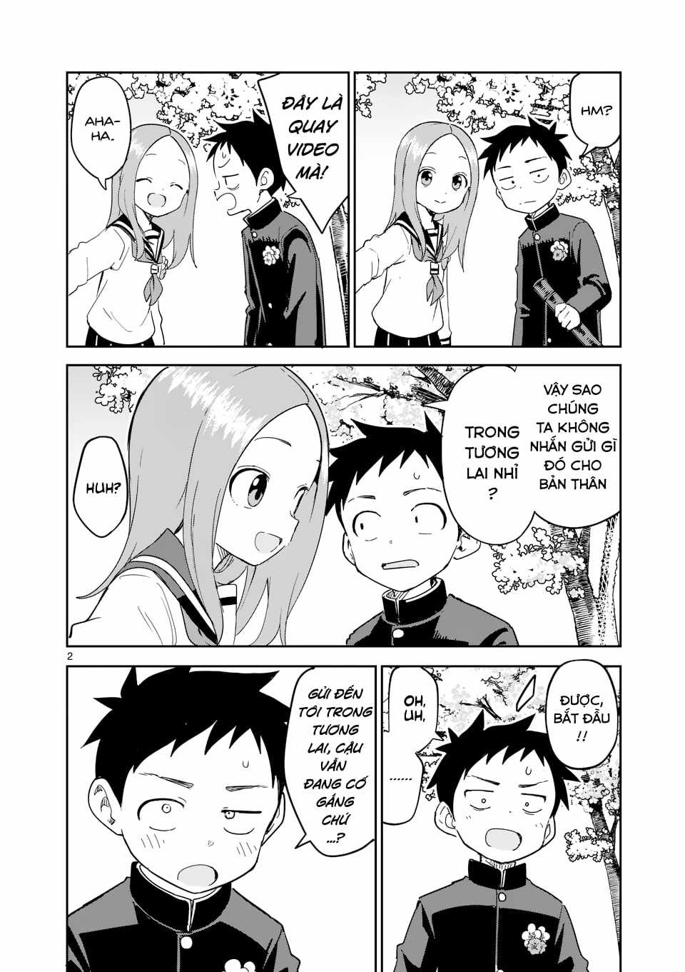 Karakai Jouzu no (Moto) Takagi-san Chapter 312 trang 2