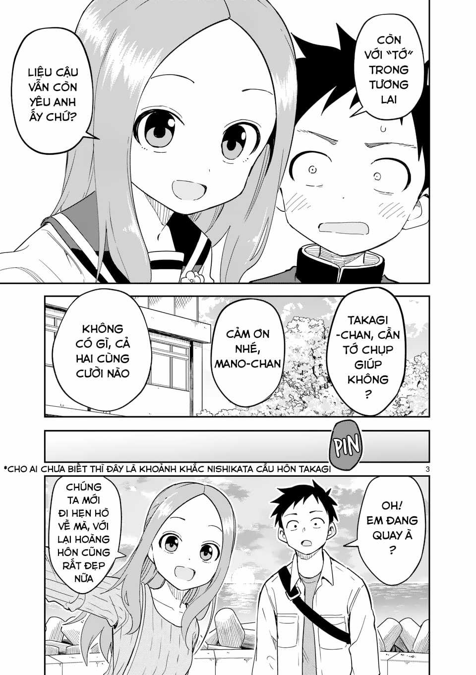 Karakai Jouzu no (Moto) Takagi-san Chapter 312 trang 3