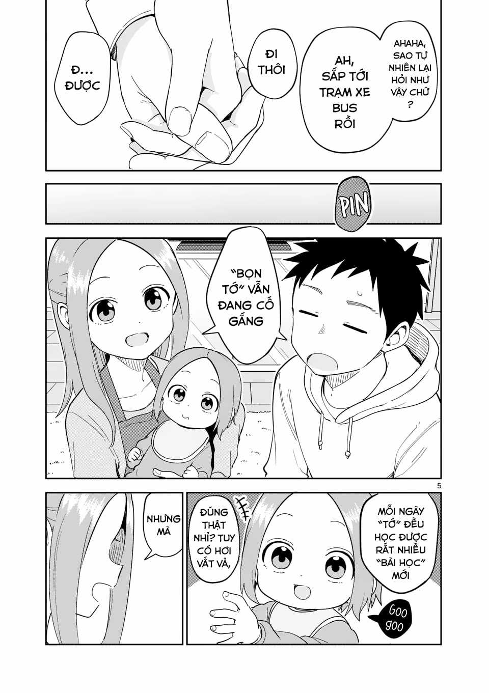 Karakai Jouzu no (Moto) Takagi-san Chapter 312 trang 5