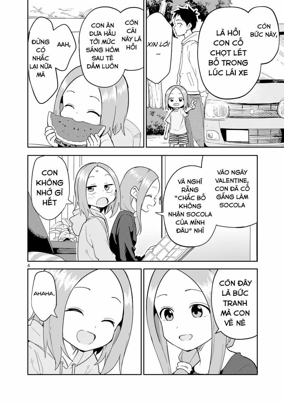 Karakai Jouzu no (Moto) Takagi-san Chapter 313 trang 4