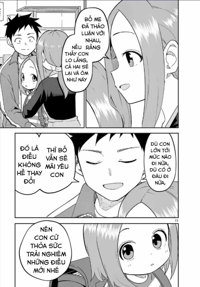 Karakai Jouzu no (Moto) Takagi-san Chapter 314 trang 11