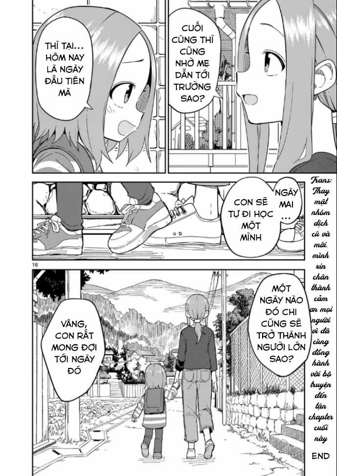 Karakai Jouzu no (Moto) Takagi-san Chapter 314 trang 16