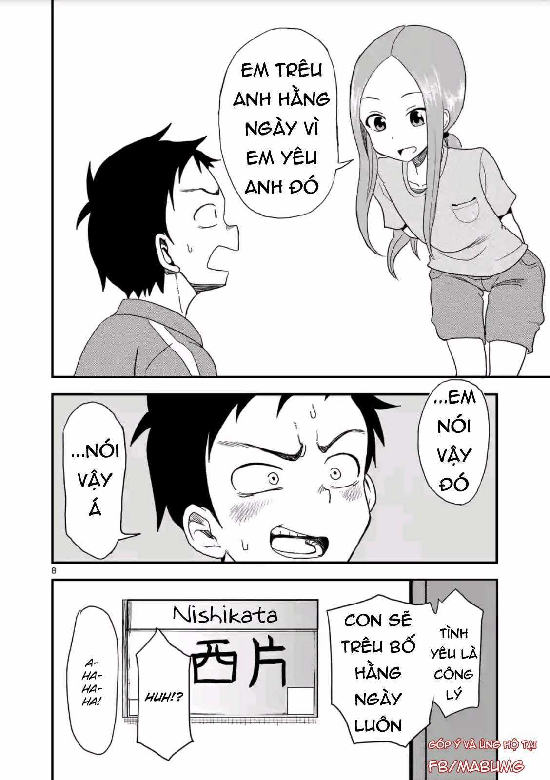 Karakai Jouzu no (Moto) Takagi-san Chapter 7 trang 10