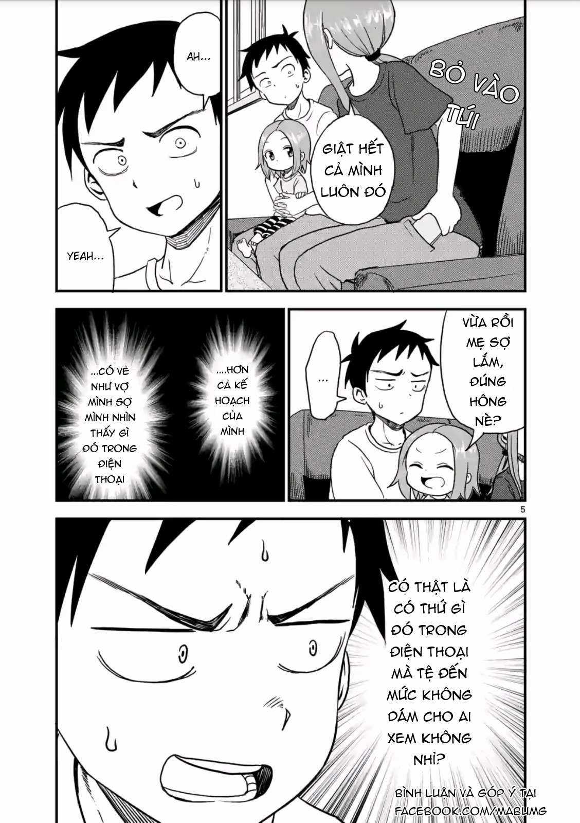 Karakai Jouzu no (Moto) Takagi-san Chapter 9 trang 7