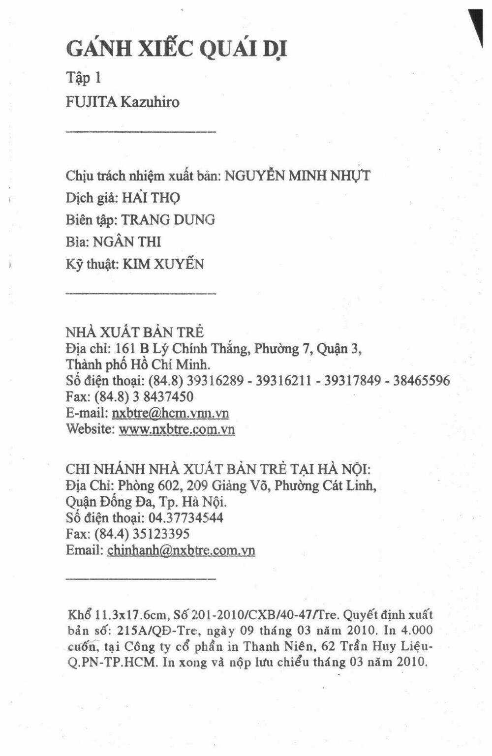 Karakuri Circus - Gánh Xiếc Quái Dị Chapter 1 trang 197