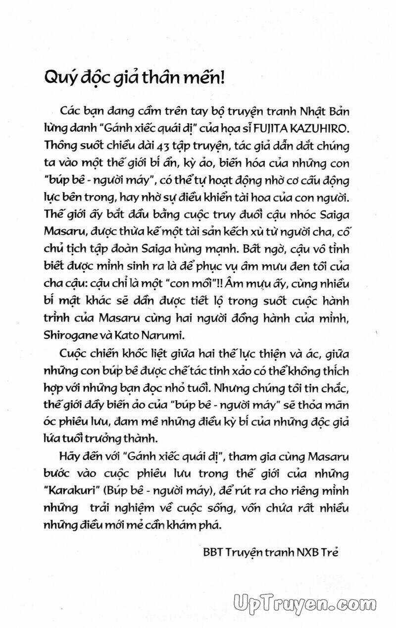 Karakuri Circus - Gánh Xiếc Quái Dị Chapter 20 trang 3