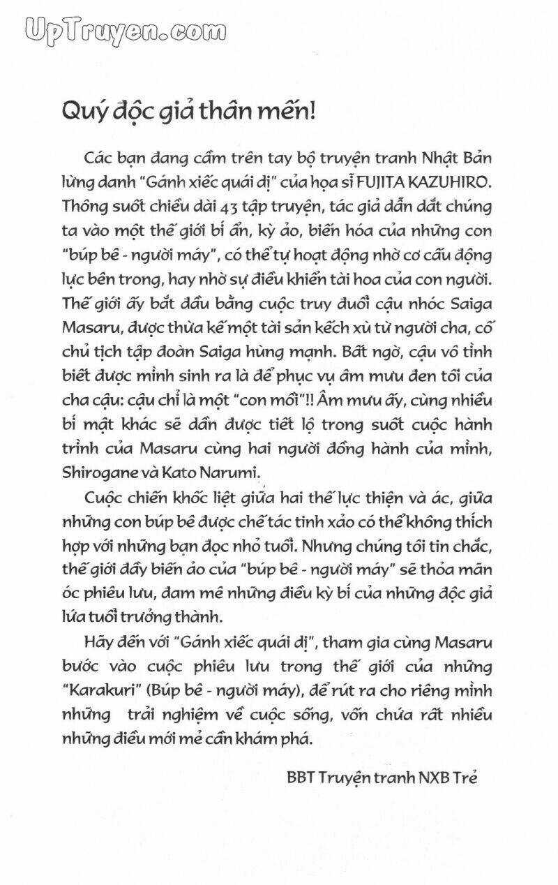 Karakuri Circus - Gánh Xiếc Quái Dị Chapter 23 trang 3