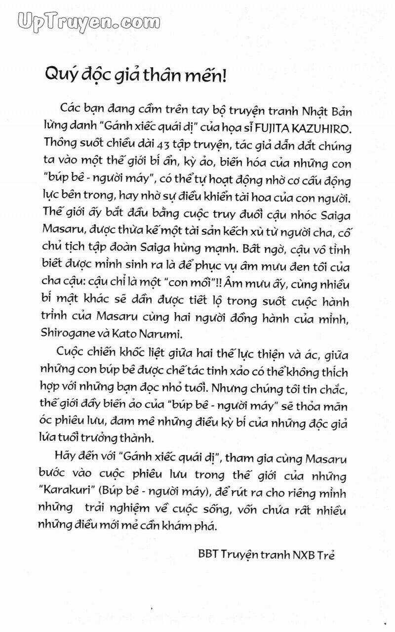 Karakuri Circus - Gánh Xiếc Quái Dị Chapter 28 trang 4