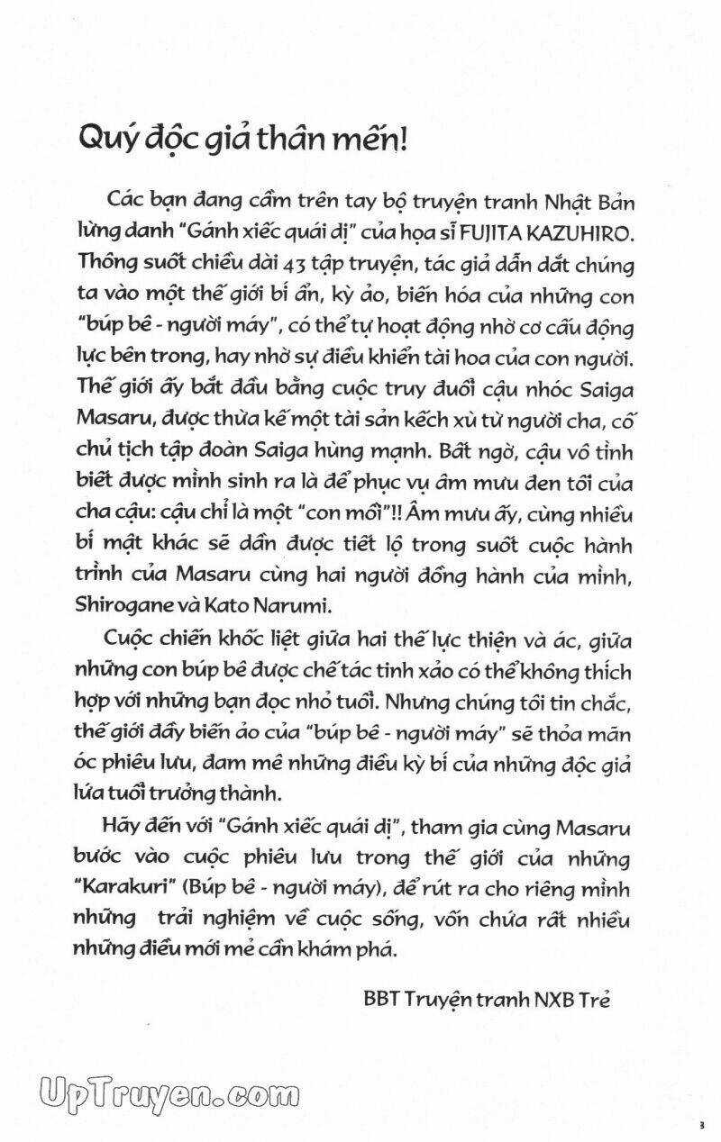 Karakuri Circus - Gánh Xiếc Quái Dị Chapter 29 trang 4